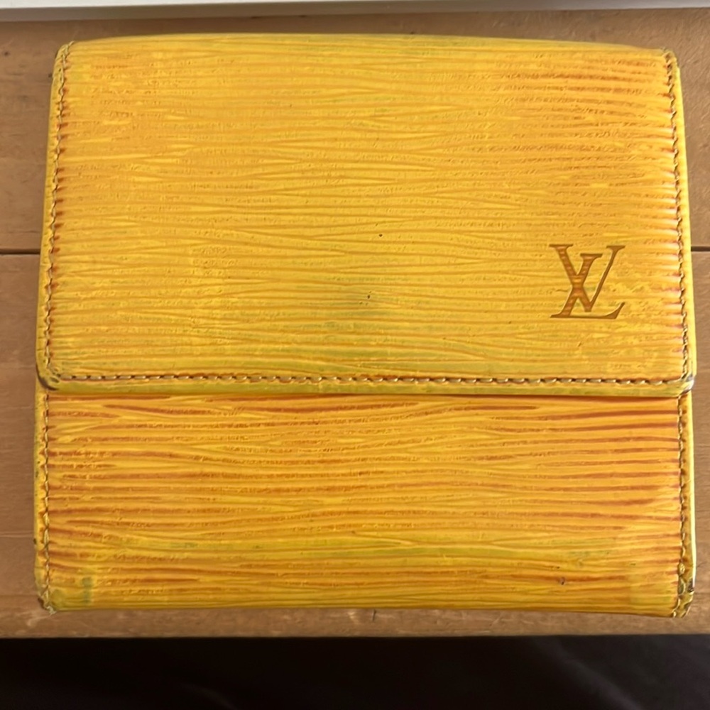 Louis Vuitton Epi Wallet